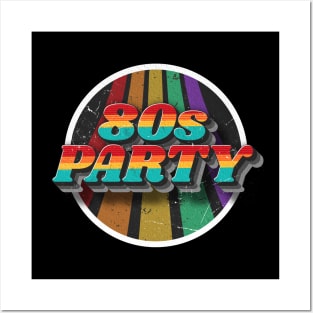 80's Party Vintage Posters and Art